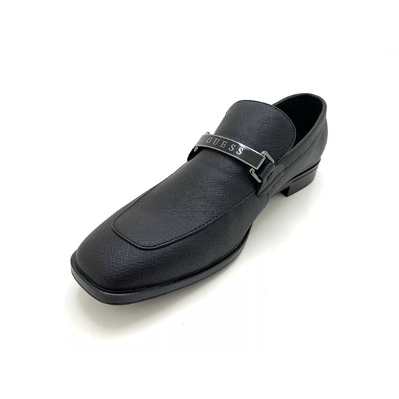 GUESS Men's Helix Oxford Dress Shoes Slip On Black Classic GMHELIX-R Size 7.5 - Picture 2 of 12